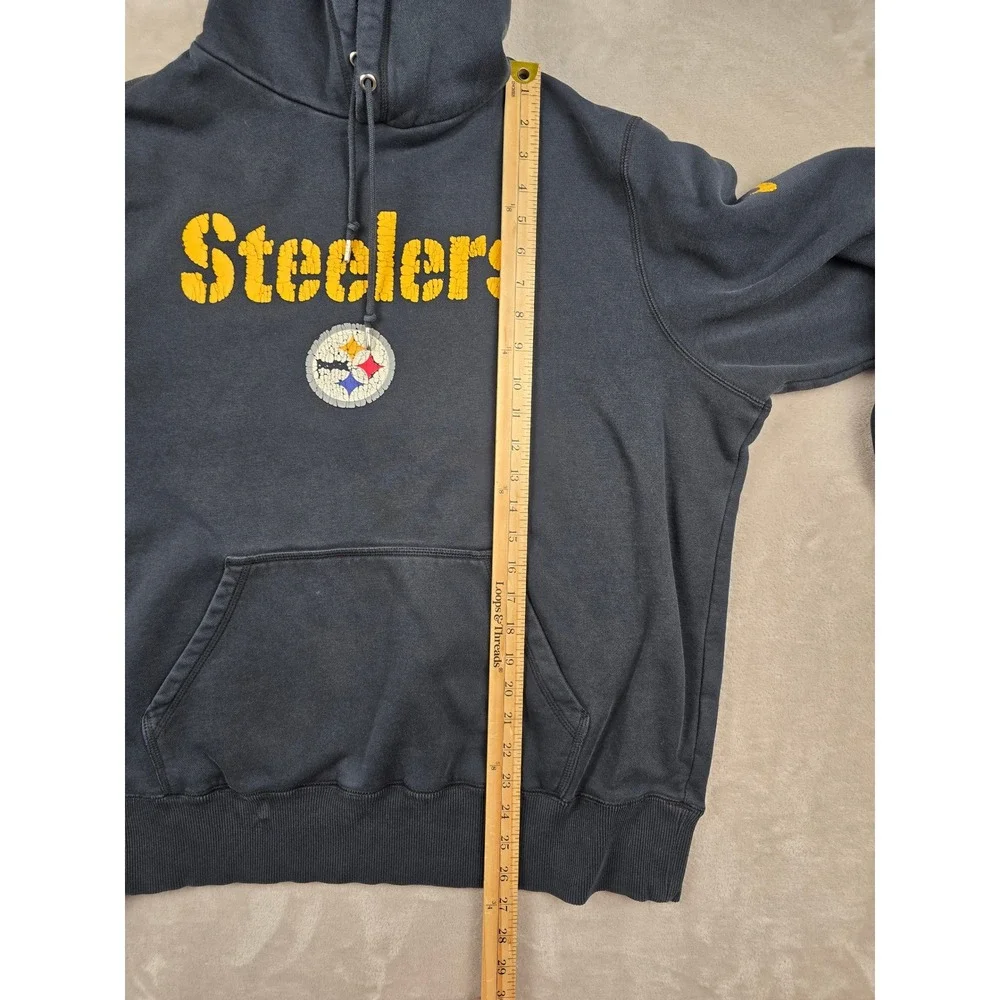Nike Pittsburgh Steelers Hoodie Mens XL Black NFL Football Pullover Fleece *Read